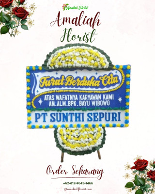 Papan Bunga Duka di Pollung