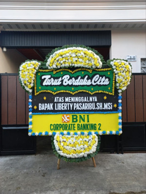 Papan Bunga Duka di Pollung