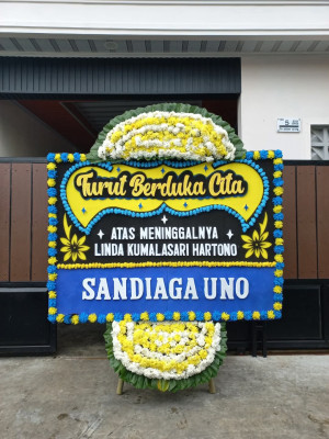 Papan Bunga Duka di Pollung